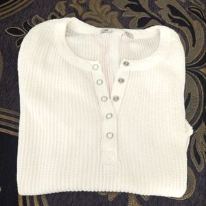 White Tie Dye King Sleeve top